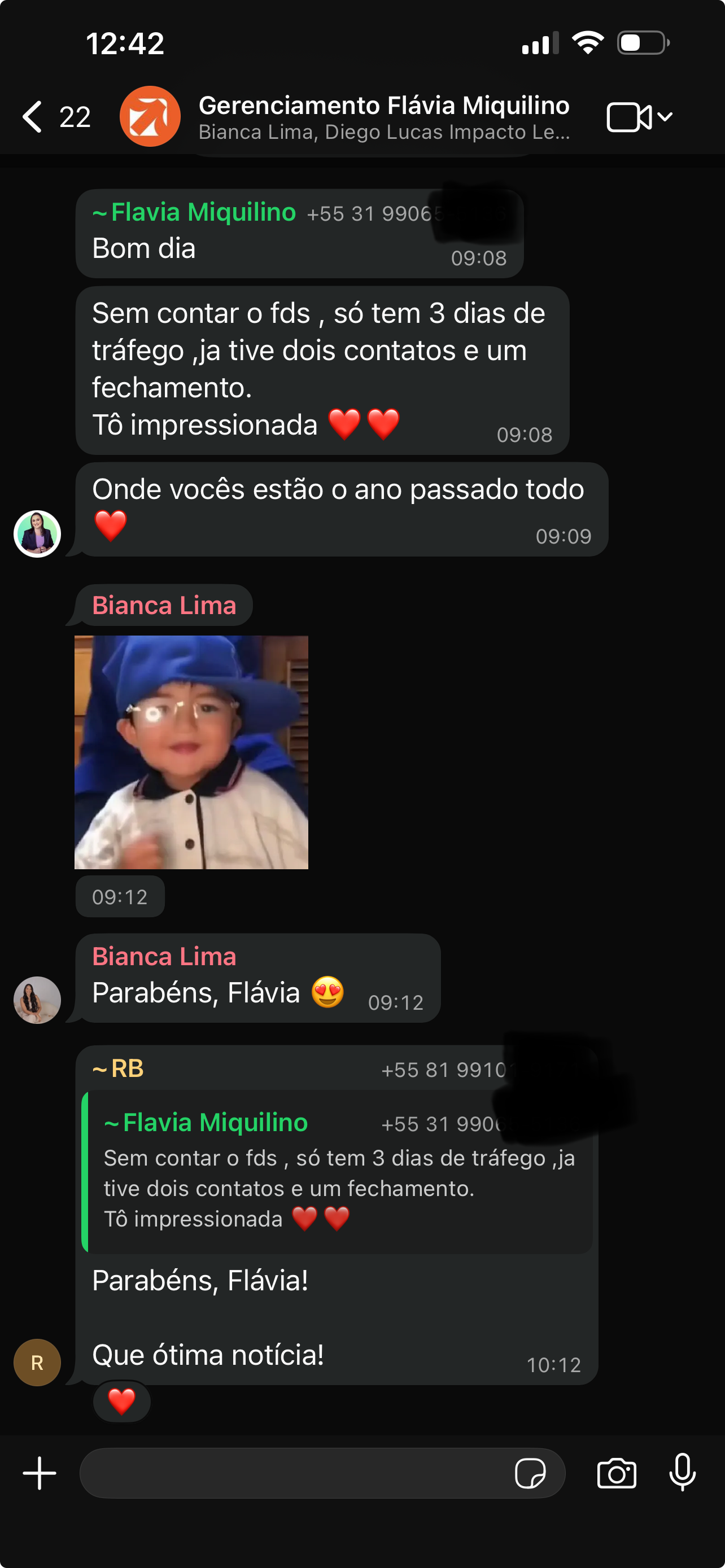 Feedback Flávia