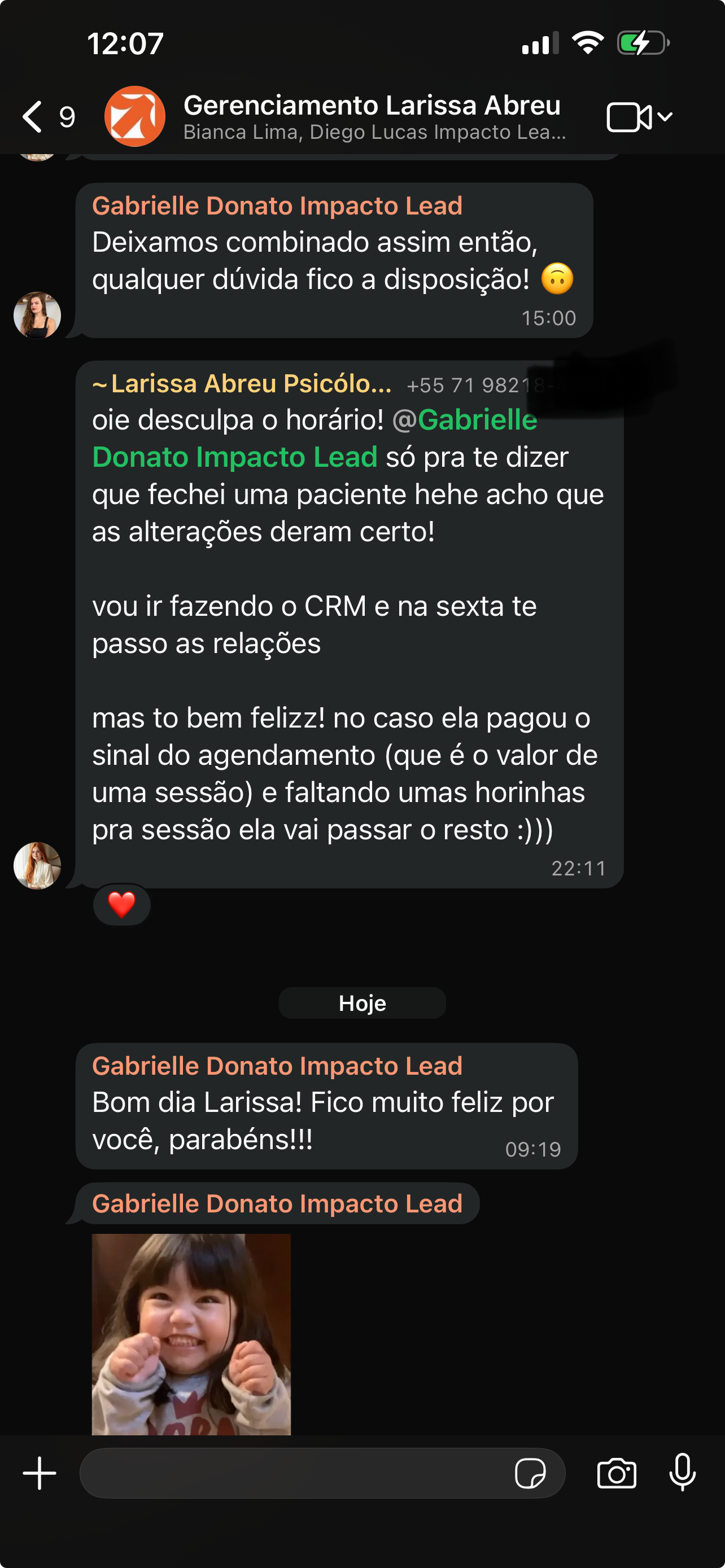 Feedback Larissa Abreu